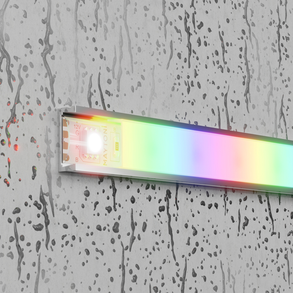 Светодиодная лента 12В 5050 14,4Вт/м Цветная (RGB) 5м IP65