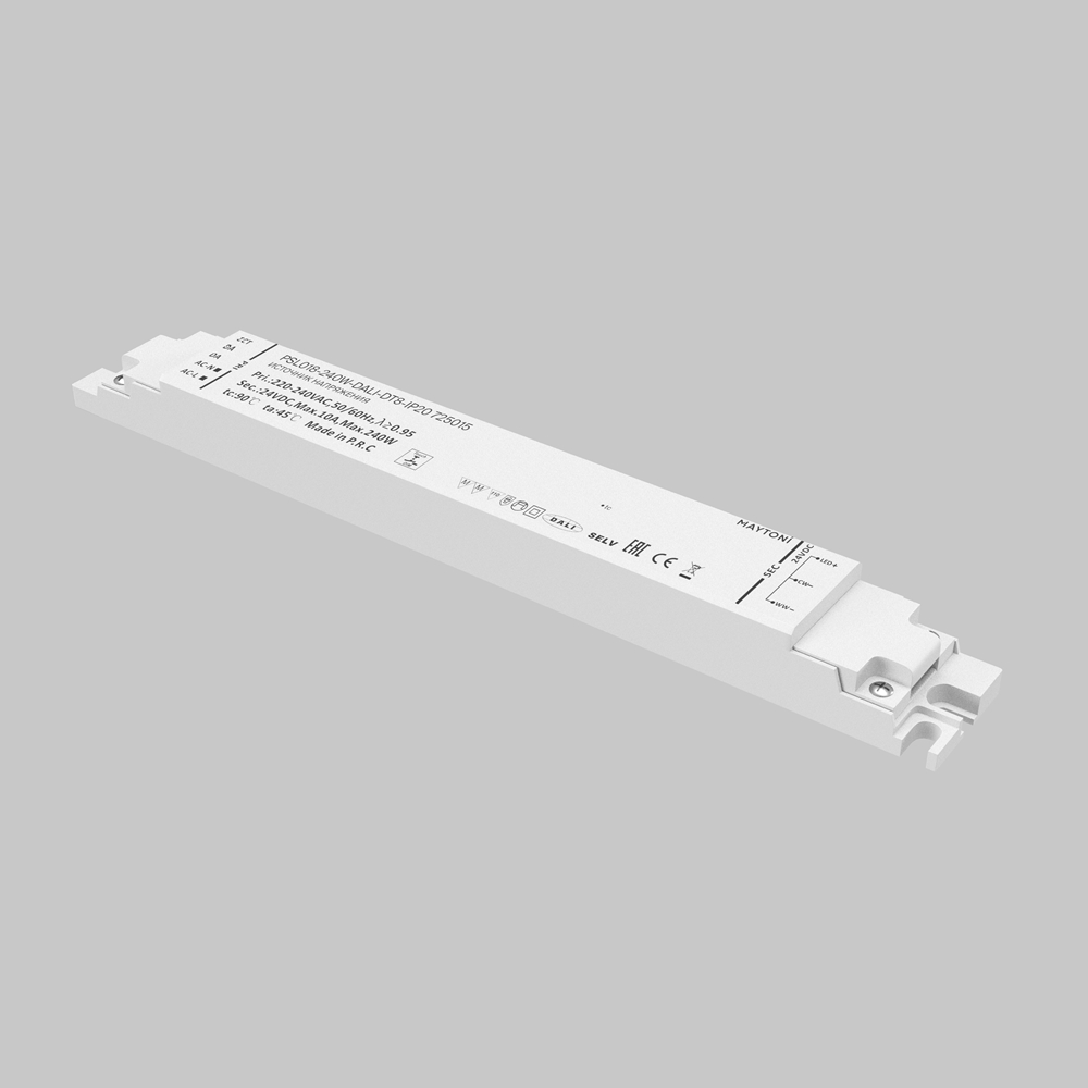 Источник напряжения 24В DALI DT8 240Вт IP 20