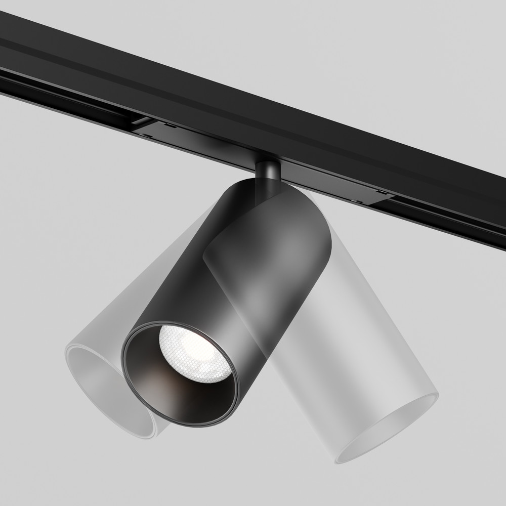 Уличный трековый светильник Фокус /  Focus Led Exility IP 4000К 20Вт 36° черный