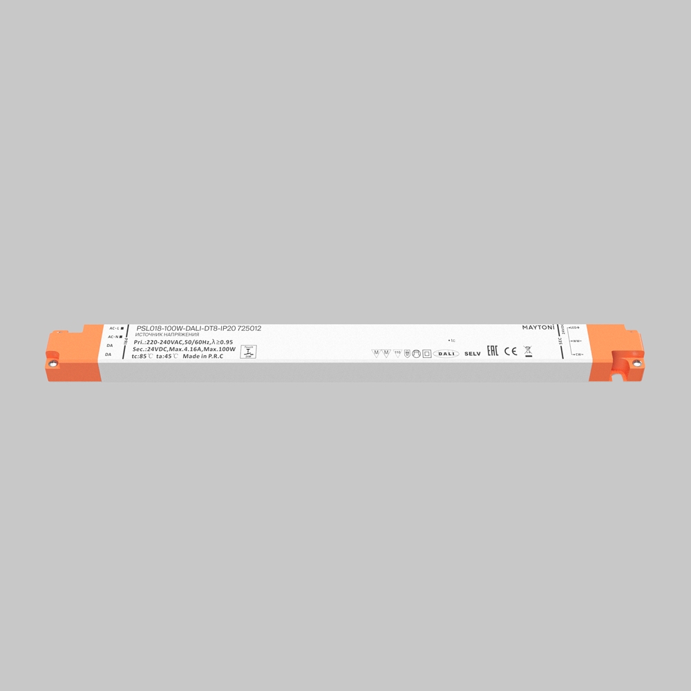 Источник напряжения 24В DALI DT8 100Вт IP 20