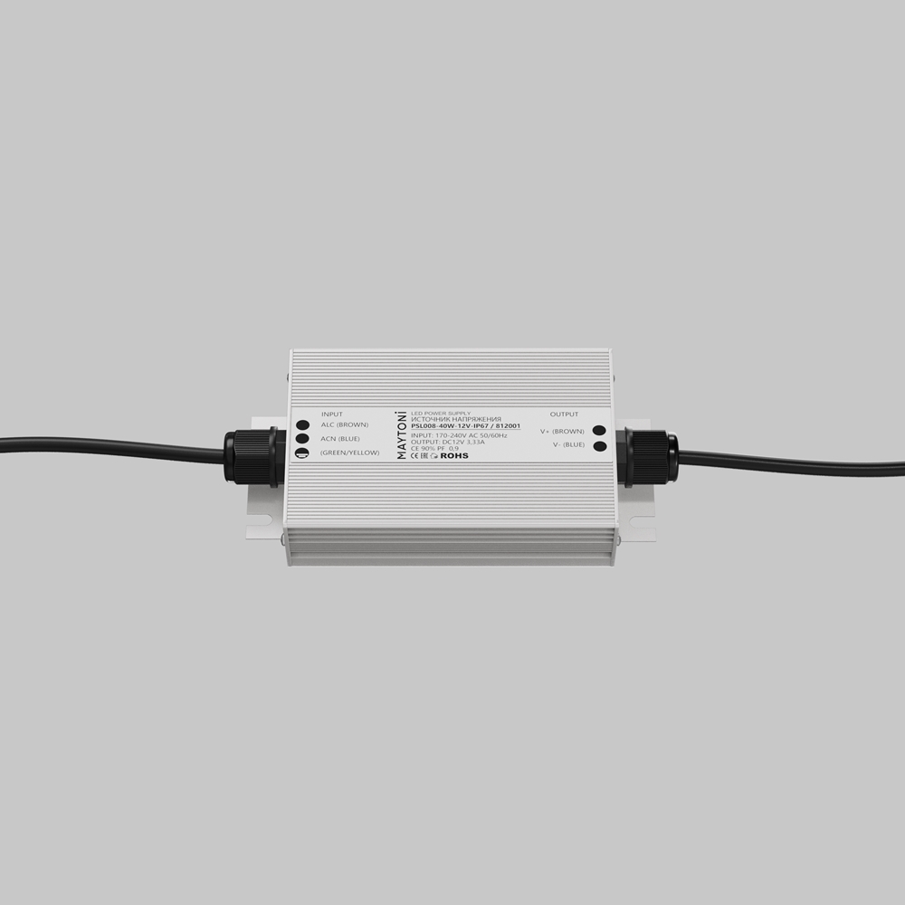 Источник напряжения PSL008 12В 40Вт IP67 812001