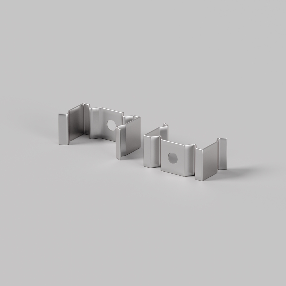 Комплект креплений (для профиля 20x20) 4 шт., ALM-2020B-MT 642078