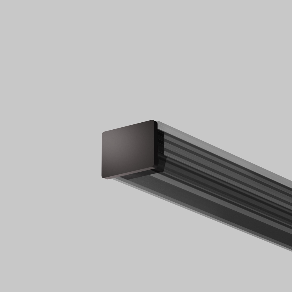 Комплект заглушек (для профиля 16x12) 10 шт., ALM-005-B-EC 642022