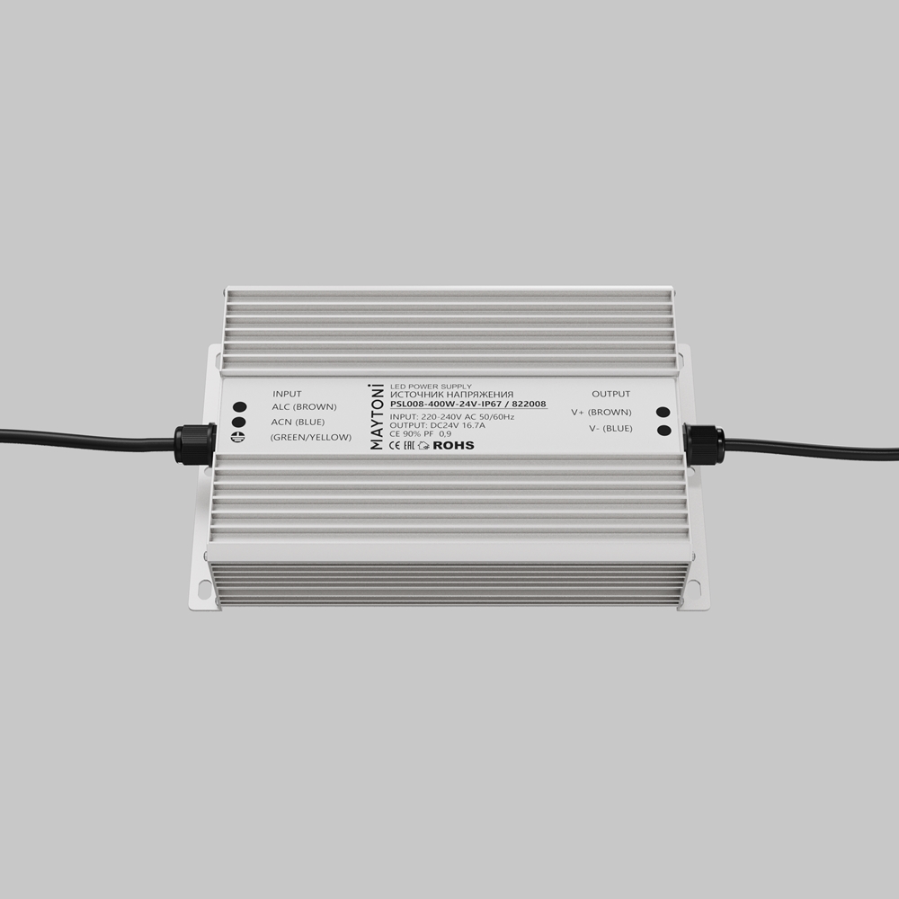 Источник напряжения PSL008 24В 400Вт IP67 822008