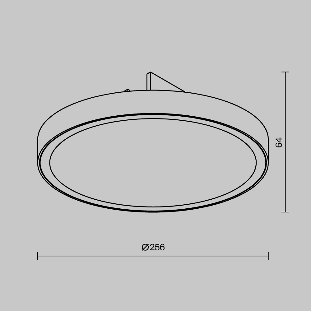 Уличный трековый светильник Зон / Zon IP Elasity IP 3000К 25Вт 110° Черный