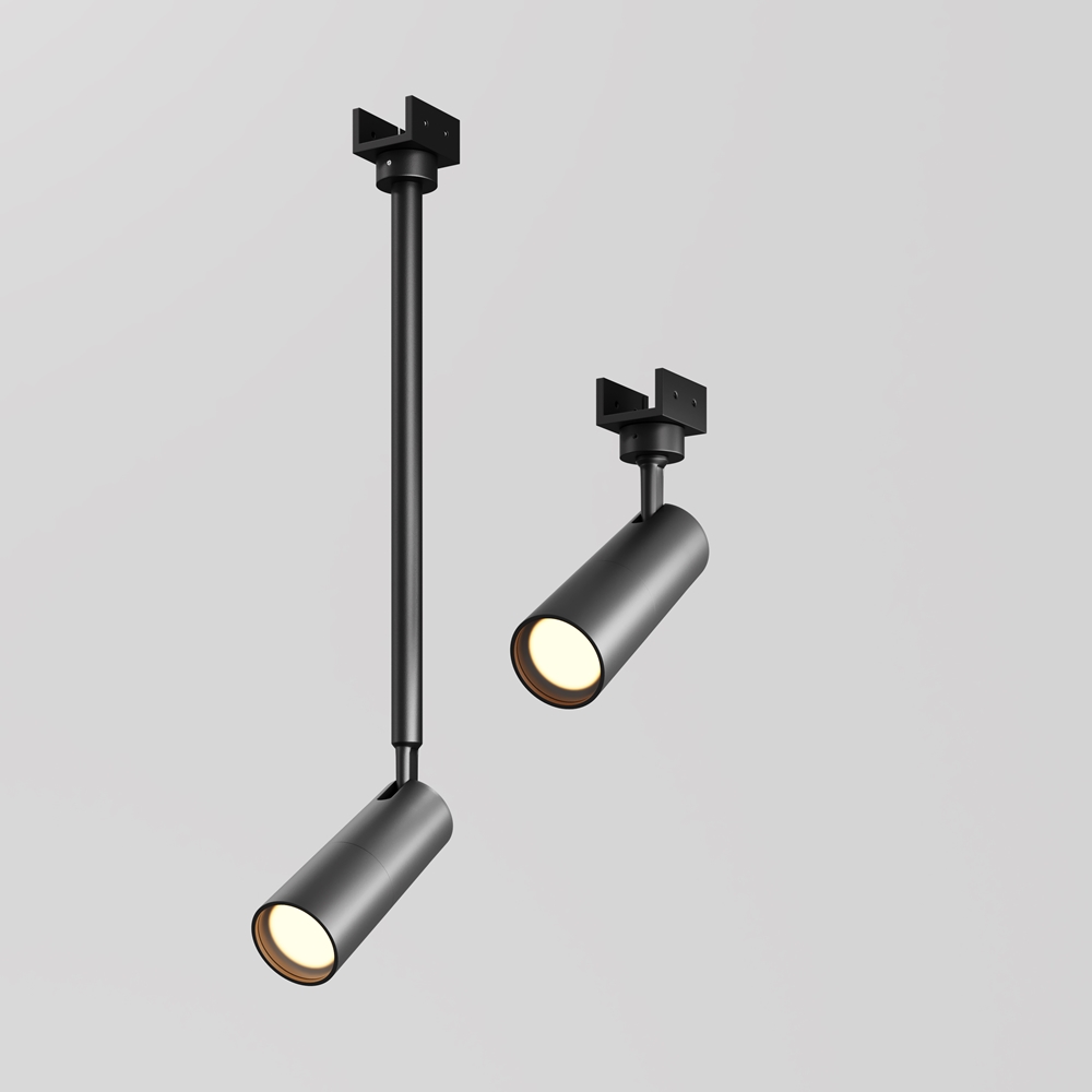 Уличный трековый светильник Фокус /  Focus Led Elasity IP 3000К 8Вт 55° черный