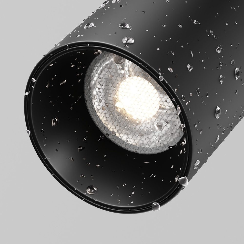 Уличный трековый светильник Фокус /  Focus Led Exility IP 4000К 15Вт 36° черный