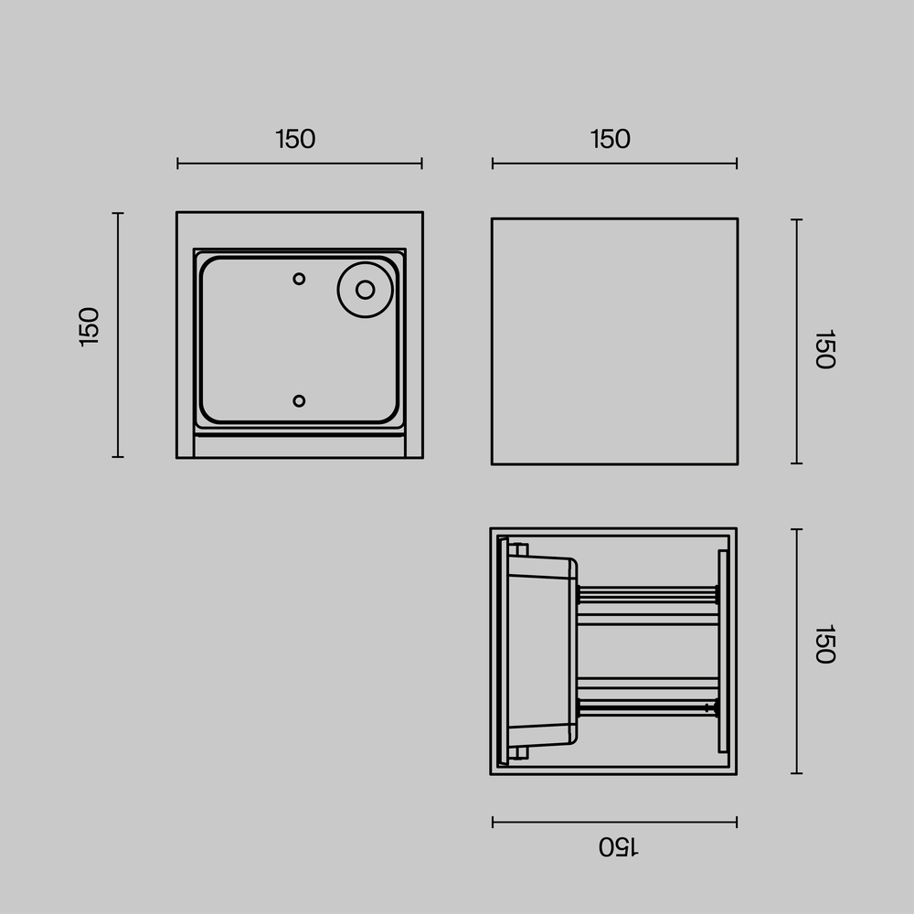 Архитектурная подсветка Фултон / Fulton 3000К 20Вт IP 54