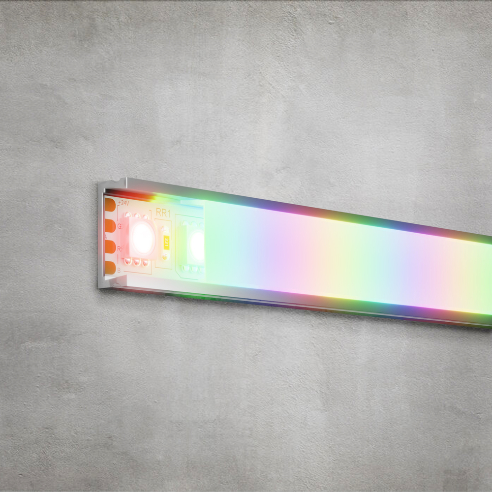 Светодиодная лента 24В 5050 21Вт/м Цветная (RGB) 5м IP20