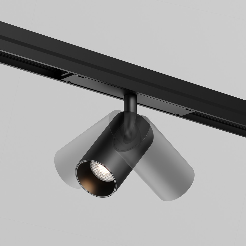 Уличный трековый светильник Фокус /  Focus Led Exility IP 3000К 8Вт 36° черный