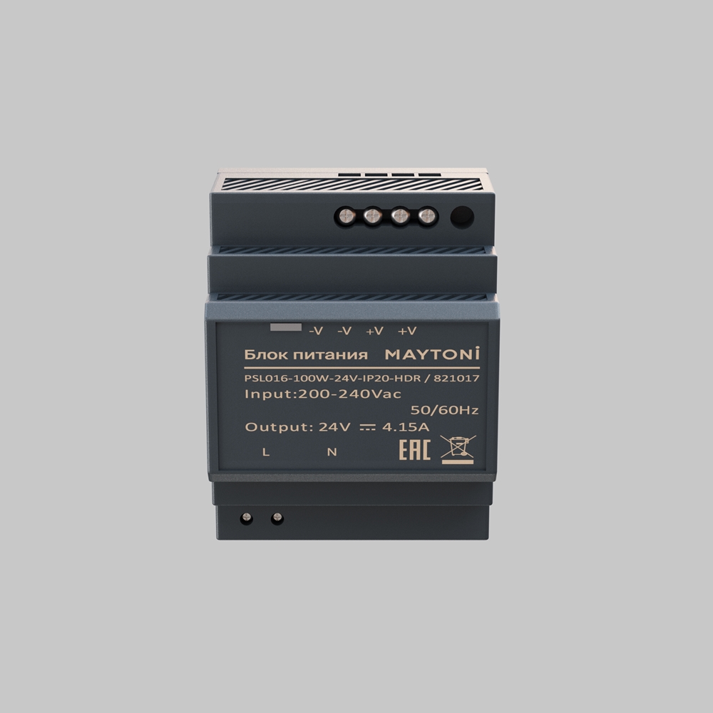 Источник напряжения PSL016 24В 100Вт IP 20 821017