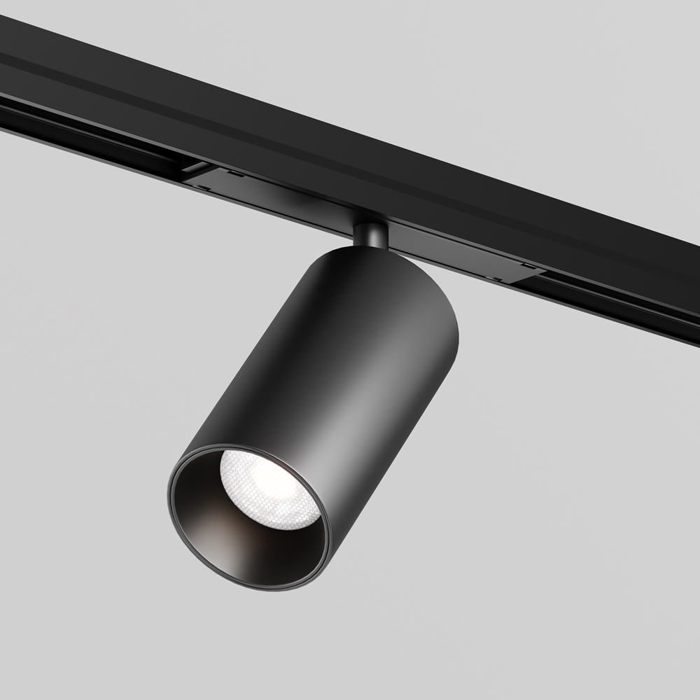 Уличный трековый светильник Фокус /  Focus Led Exility IP 4000К 20Вт 36° черный