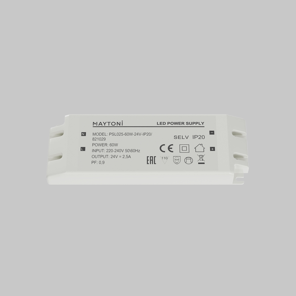 Источник напряжения PSL025 24В 60Вт IP20 821029