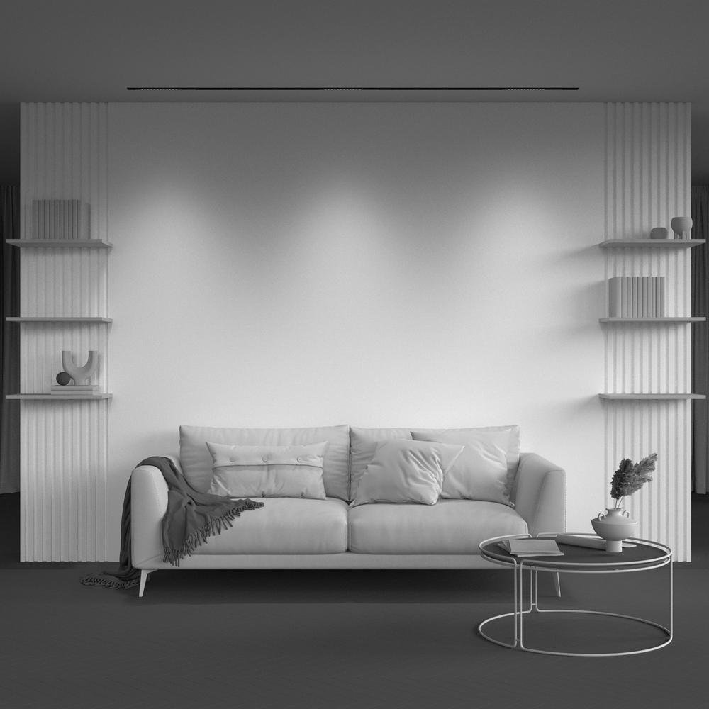 Трековый светильник TR232-2-10W4K-B