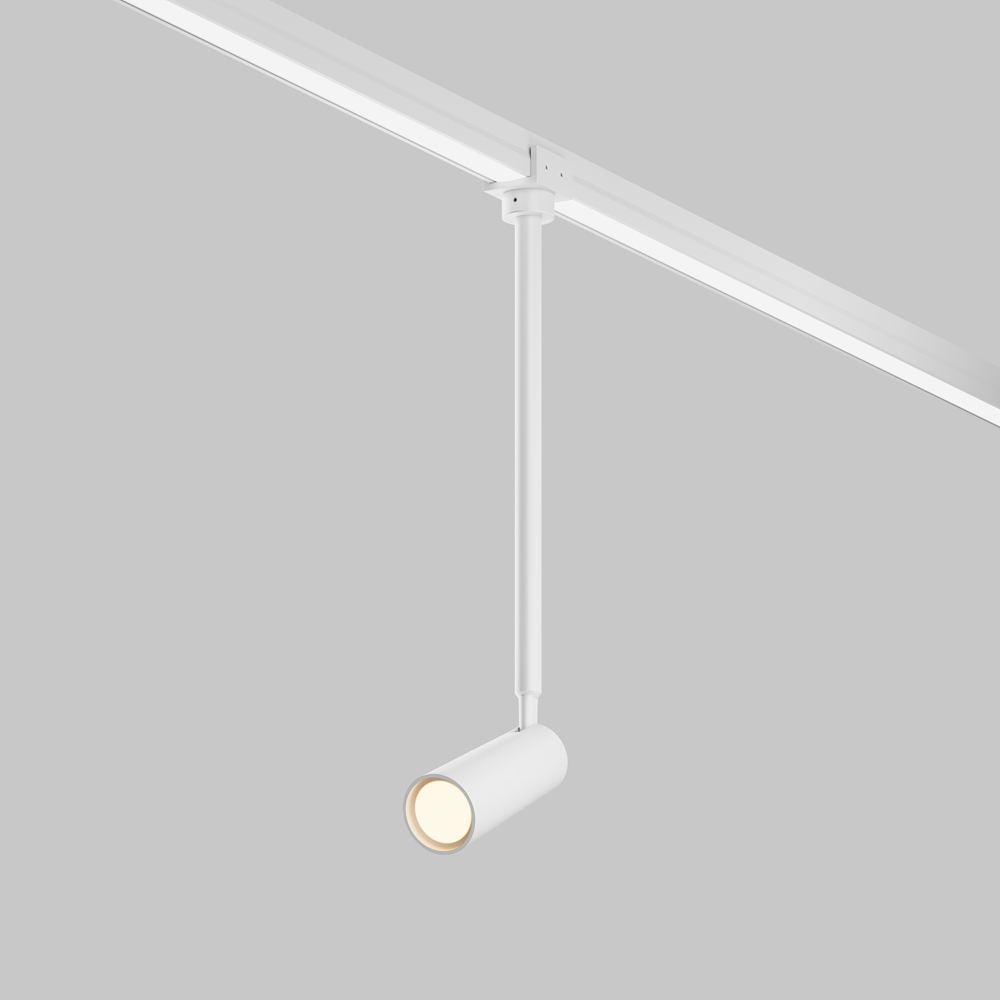 Уличный трековый светильник Фокус /  Focus Led Elasity IP 3000K 8Вт 55° белый
