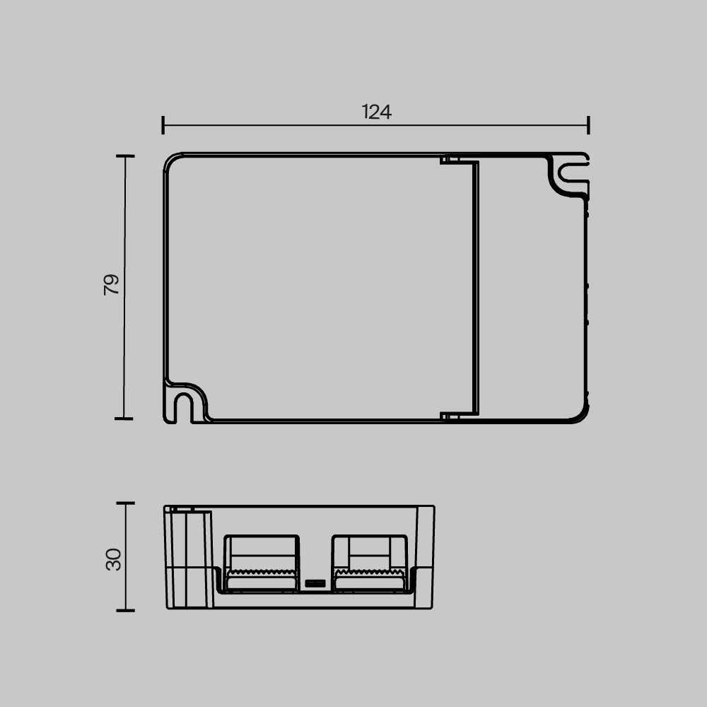 Источник тока DALI NFC DT8 65Вт 500-1500А