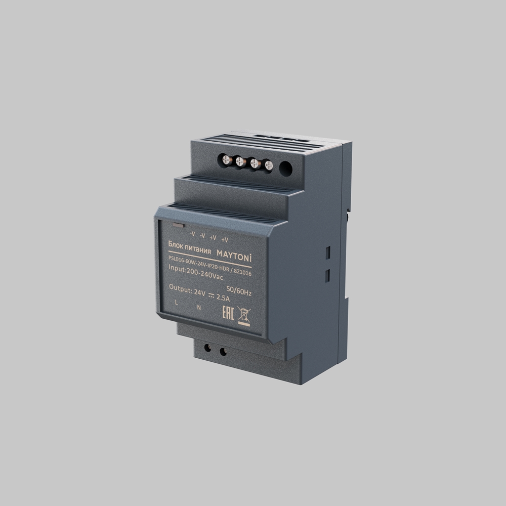 Источник напряжения PSL016 24В 60Вт IP 20 821016