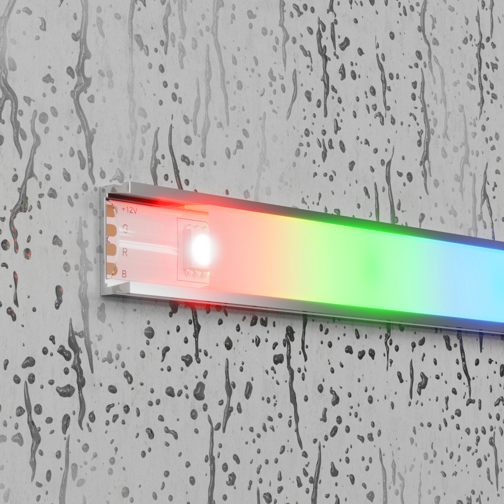 Светодиодная лента 12В 5050 7,2Вт/м Цветная (RGB) 5м IP65