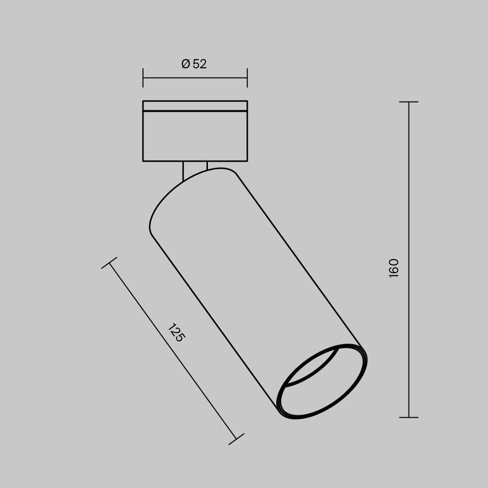 Потолочный светильник Фокус / FOCUS LED 12 Вт 3000 К 50°