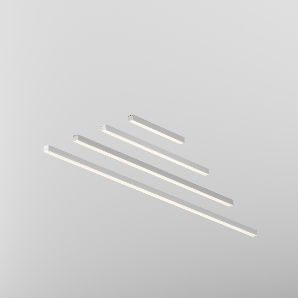 Линейный светильник накладной 4000K 35x35 30 Вт (Серебро, 1,5 м) LL311006