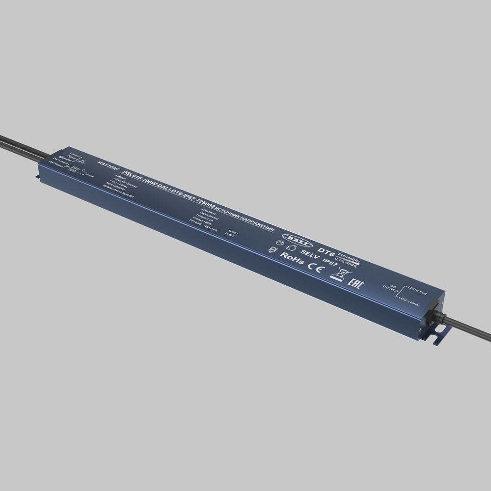 Источник напряжения 24В DALI DT6 100Вт IP 67
