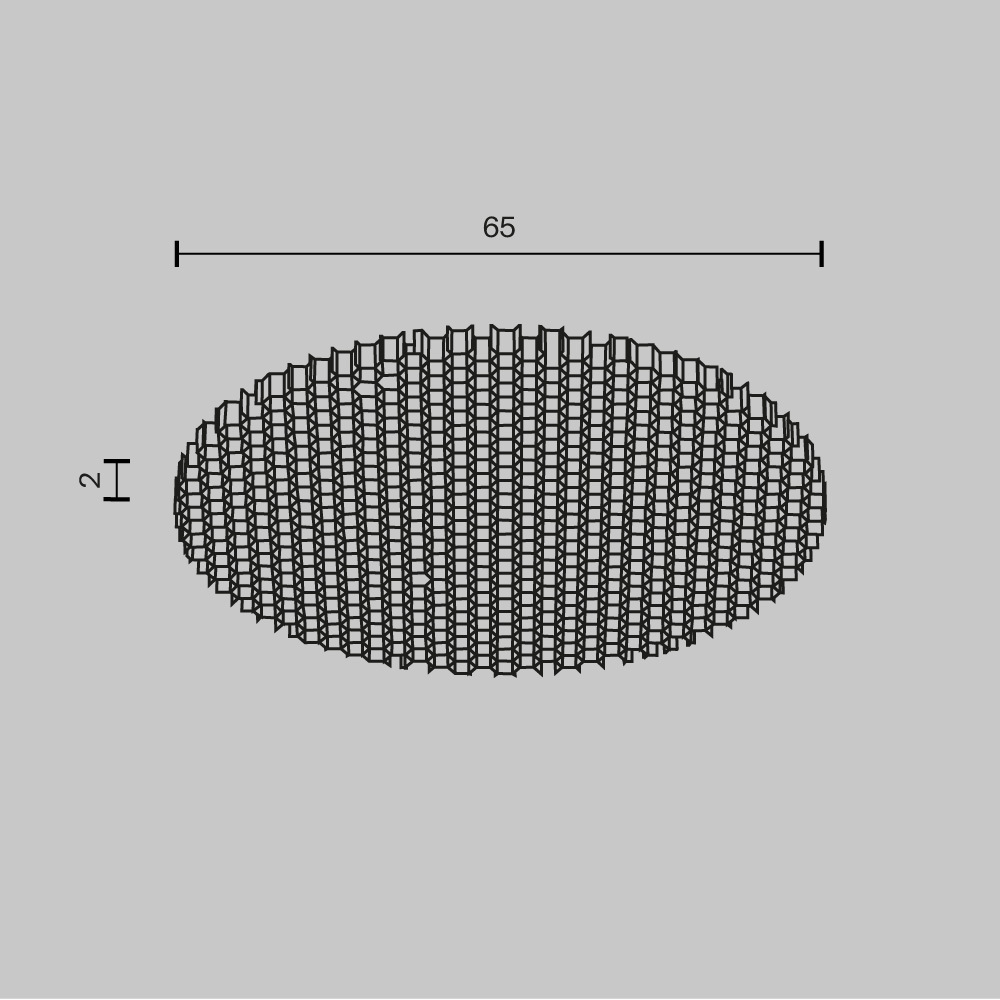 Светофильтр HoneyComb ⌀65мм для Фокус / Focus Led 30Вт