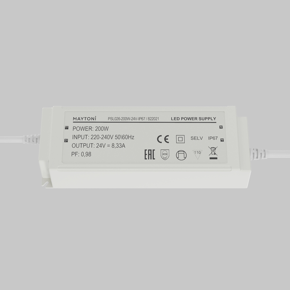 Источник напряжения PSL026 24В 200Вт IP67 822021
