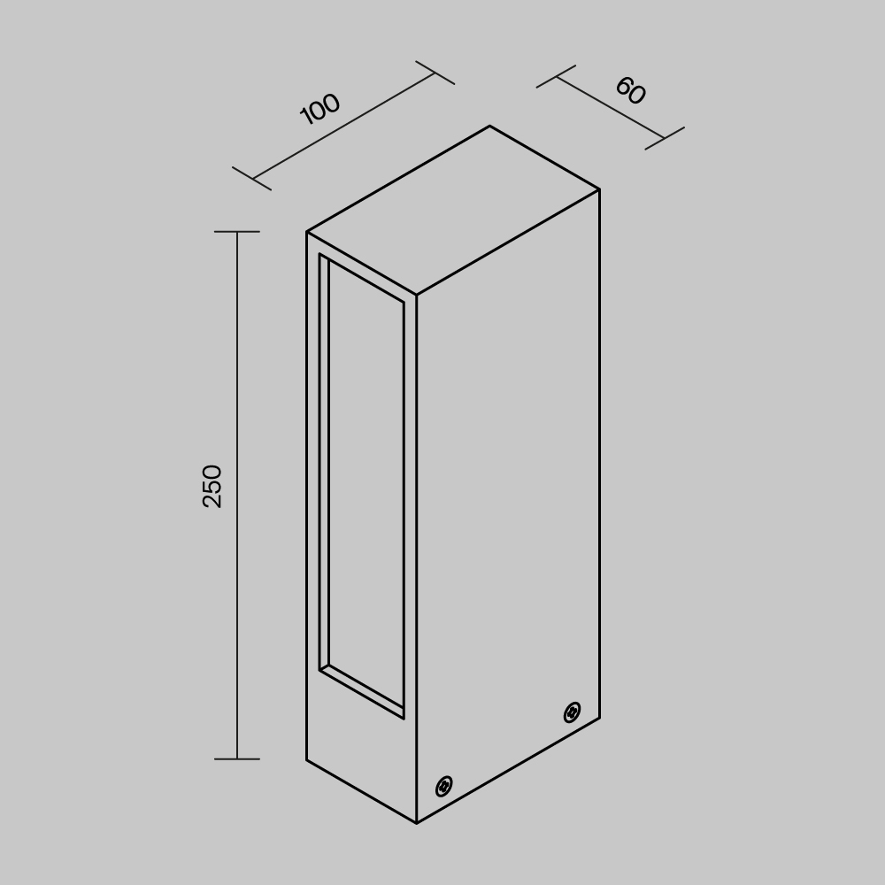 Ландшафтный светильник Хоф / Hof 3000К 6Вт IP 65
