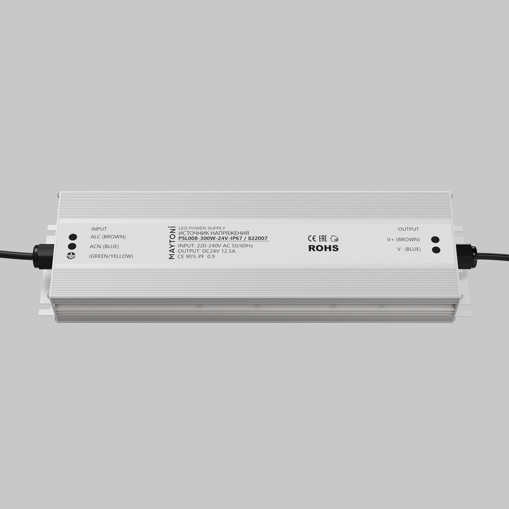 Источник напряжения PSL008 24В 300Вт IP67 822007