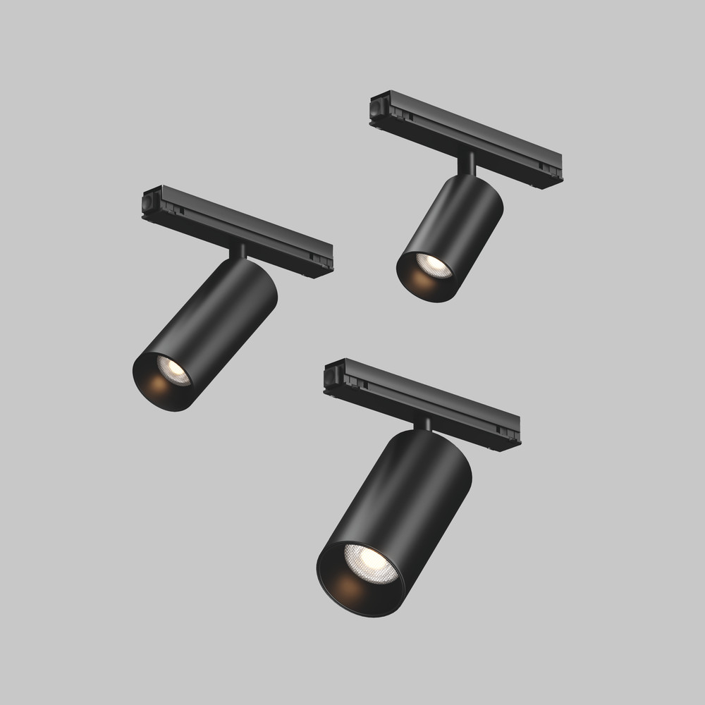 Уличный трековый светильник Фокус /  Focus Led Exility IP 3000К 15Вт 36° черный