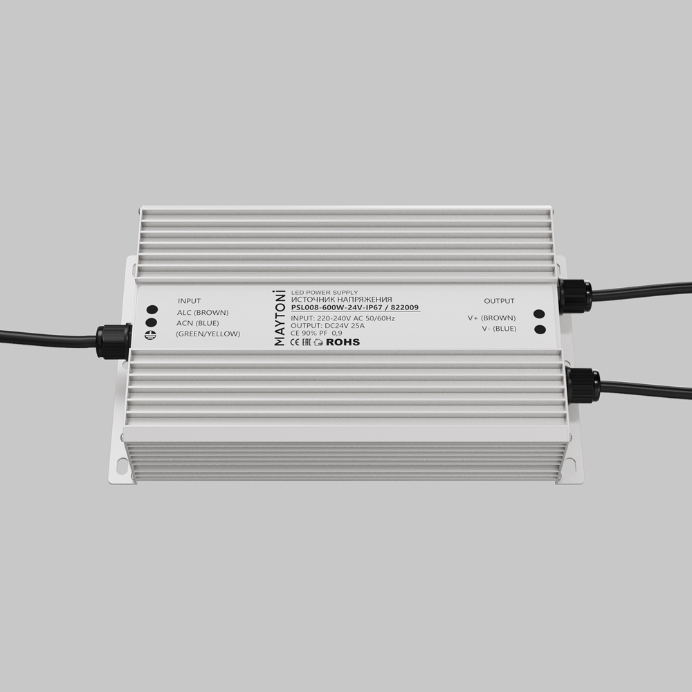 Источник напряжения PSL008 24В 600Вт IP67 822009