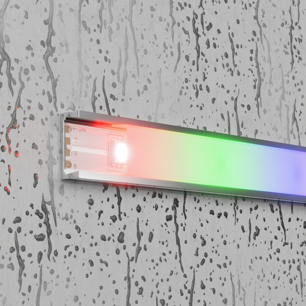 Светодиодная лента 24В 5050 7,2Вт/м Цветная (RGB) 5м IP65