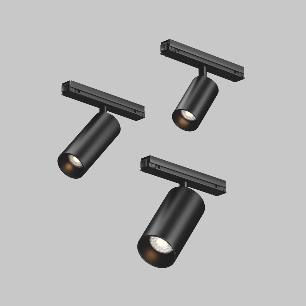 Уличный трековый светильник Фокус /  Focus Led Exility IP 3000К 15Вт 36° черный