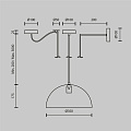 Подвесной светильник Базовые цвета / Basic colors E27х1