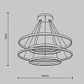 Подвесной светильник Рим / Rim 3000-4000К 165Вт