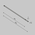 Трековый светильник Базис / Basis Exility X 2700-6000K 18Вт 120° Dim Smart Zigbee
