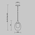Подвесной светильник Аура / Aura E14х1