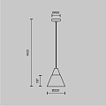 Подвесной светильник Биконес / Bicones E27х1