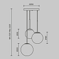 Подвесной светильник Базовая форма / Basic form E14х3