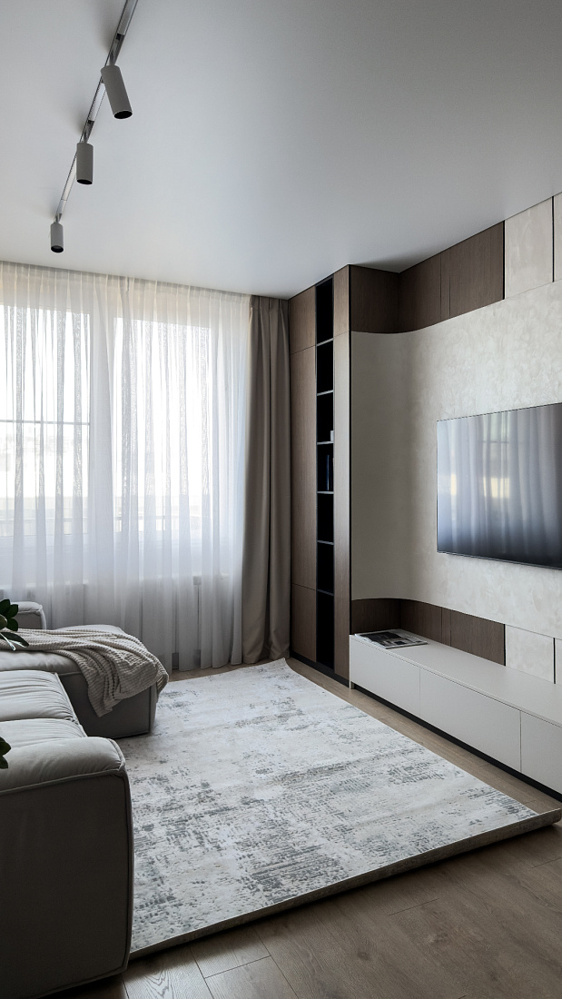 Квартира 70 м² в ЖК «Береговой»