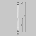 Трековый светильник Стан / Waist Elasity 3000К 7Вт 38°