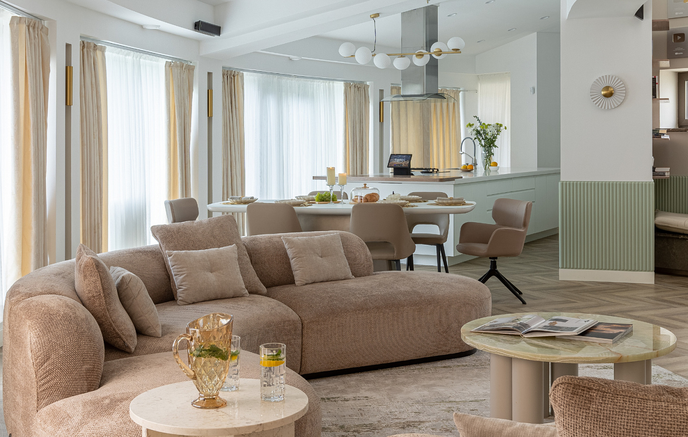 Дом в форме морской раковины: гармония дизайна и природы