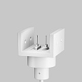 Уличный трековый светильник Фокус /  Focus Led Elasity IP 3000K 8Вт 38° белый
