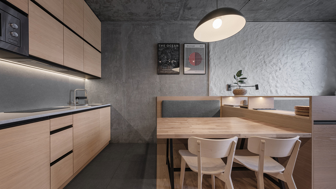 Урбан-студия для архитектора: 29 м² чистого вдохновения