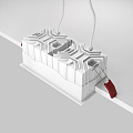 Встраиваемый светильник Альфа / Alfa LED 30 Вт 3000 К 36°  с функцией диммирования
