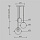Подвесной светильник Базовая форма / Basic form G9х3