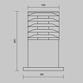 Ландшафтный светильник Бронкс / Bronx E27х1 60Вт IP 54