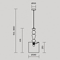 Подвесной светильник Комфорти / Comforty E27х1