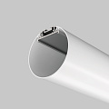 Алюминиевый профиль подвесной D60 (Серебро, 2 м), ALM-D60-S-2M