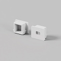 Комплект заглушек (для профиля 16x12) 10 шт., ALM-005-W-EC 642023